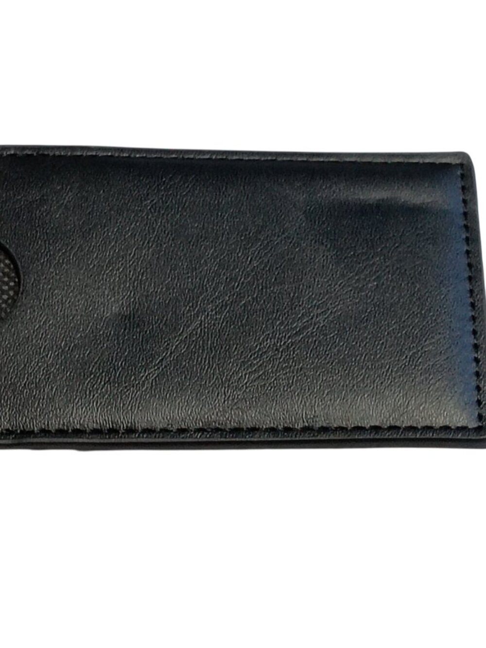 Batman Bat Id Black Slim Card Holder Wallet Embossed Logo - Picture 2 of 5